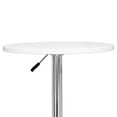 thumbnail image 3 of CorLiving Adjustable-Height Round Bar Table, Multiple Colors, 3 of 5