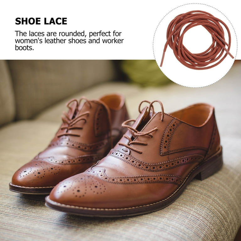1 Pair Shoe Lace Dress Shoe Laces Round Shoe Laces Formal Boot Shoelace