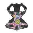thumbnail image 4 of Lsque Cute Donuts Dog Harness, No-Pull Pet Harness with 2 Leash Clips, Adjustable Soft Padded Dog Vest with Easy Control Handle for Large Dogs-Medium, 4 of 9