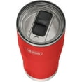 thumbnail image 5 of Thermos Stainless Steel Tumbler, w/ Slide Lock Lid, Crimson, 18 oz, 5 of 9
