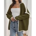 thumbnail image 3 of Suéter PRETTYGARDEN Estilo2 Verde Militar Oversized XL, 3 of 6