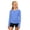 Z01-Blue, variant on Wsysadlol Girls Long Sleeve Athletic Shirts - Active Sports Casual Tees Crew Neck Running Workout Tops with Thumb Holes
