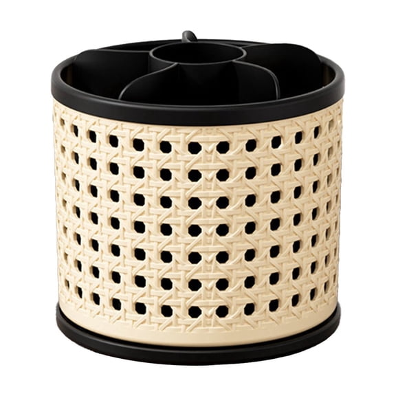 PEIBang Cosmetic Brush Holder Organizer,Rotating Brush Organizer Storage Cup Containers for Vanity,Desk,Countertop