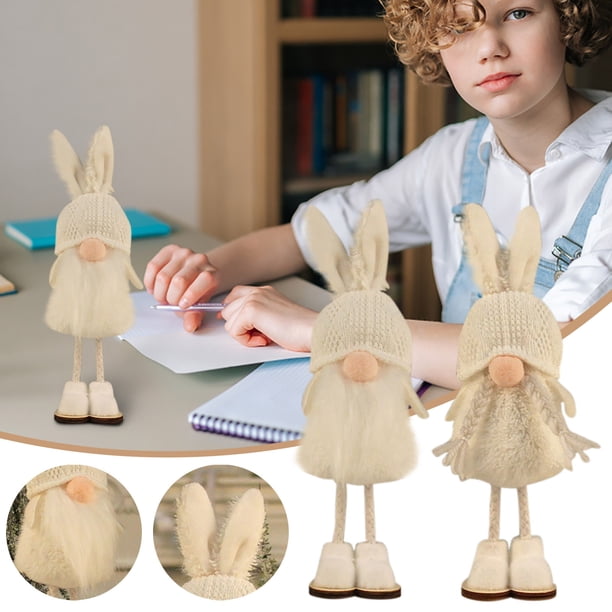 onlyliua Ofertas Del Día de Hoy Adorno Decorativo de Muñeca Sin Rostro con Orejas de Ángel para de Festival de Niña