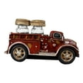 thumbnail image 2 of Vintage Red Fire Truck Engine Figurine Holder For Glass Salt and Pepper Shakers, 2 of 5