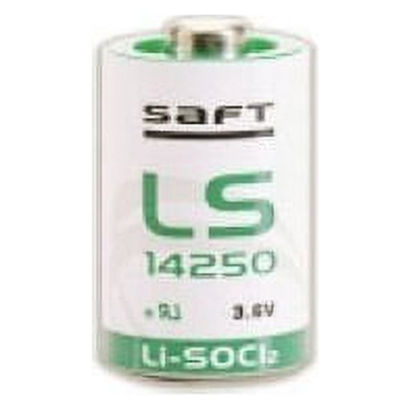 2 x Saft LS-14250 1/2 AA 3.6V Lithium Primary Batteries (Non Rechargeable)
