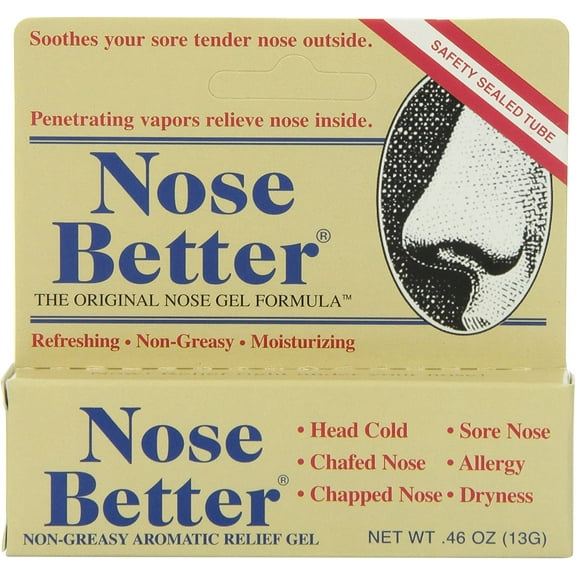 Nose Better Non-Greasy Aromatic Relief Gel - 0.46 Oz (13 G)