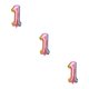 thumbnail image 5 of Matsuzay Globos digitales de cumpleaños esférica Suministros para fiestas Aniversario Suministro Maravilloso adorno Artículos para el Type1 NO1, 5 of 6