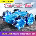 thumbnail image 1 of 4WD Doble cara Drift RC Car 2.4GHz Control remoto Off-Road Toys (Azul), 1 of 6