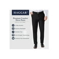 thumbnail image 1 of Haggar Men's Premium Comfort Straight Fit Flat Front Dress Pant, 1 of 4