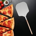 thumbnail image 3 of Prácticos Accesorios para Horno , Hechos en Casa Duraderos con Mango de Madera, Cáscara Plegable Desmontable, para Queso, Cocina, Hor Estilo C BLESIY Cáscara de pizza, 3 of 8