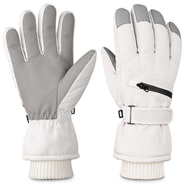 Guantes de esquí de invierno Gilotop impermeables, térmicos y táctiles