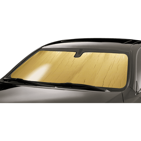 Intro-Tech Gold Custom Car Sunshade Windshield For 2002 - 2006 Acura RSX