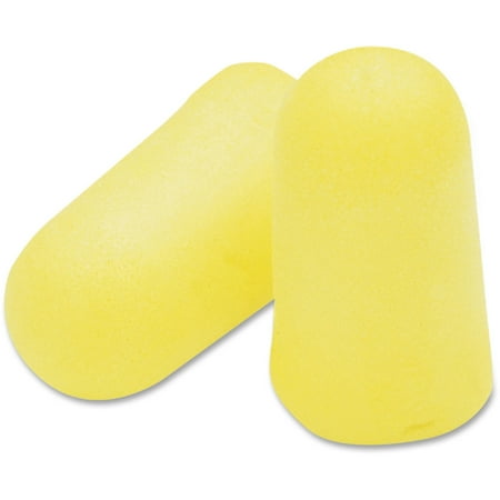 E-A-R, MMM3121219, TaperFit Uncorded Earplugs, 200 / Box, Yellow