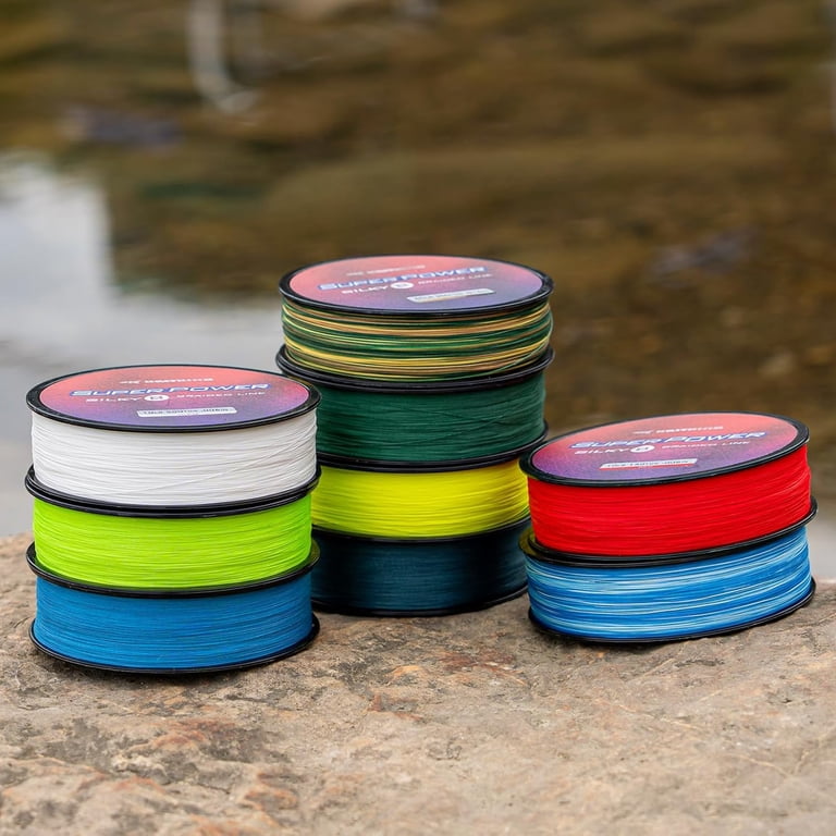 KastKing SuperPower Braided Fishing Line - Abrasion Resistant Braided Lines   Incredible Superline  Zero Stretch  Smaller Diameter  A Must-Have! -  Walmart.com