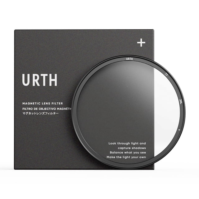 Filtro de lente UV Urth Magnetic de 77 mm, ultrafino y nanorrevestido