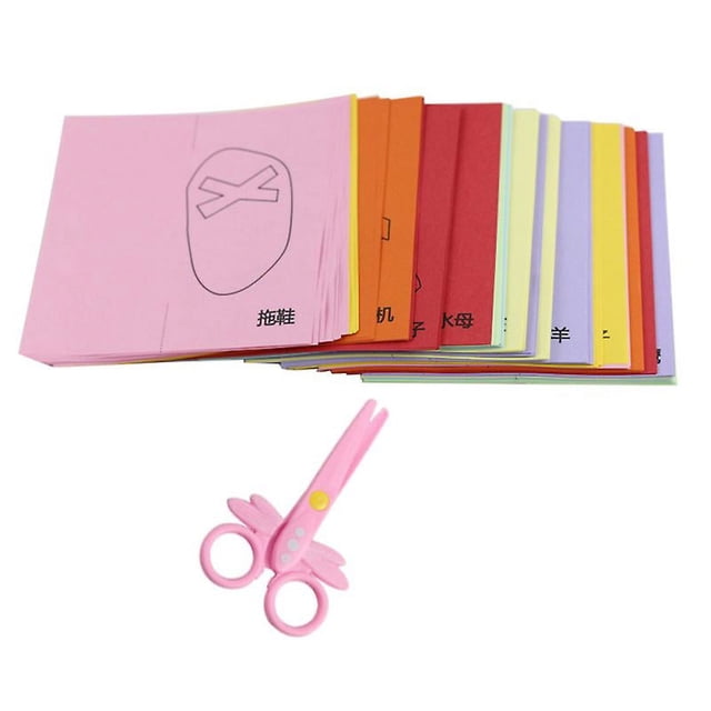 216 hojas de corte de papel para niños