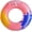 Pink without  Handle, variant on DADHOT 35" swimming pool floating swimming circle adult swimming circle in summer without a handle floating ring(blue)