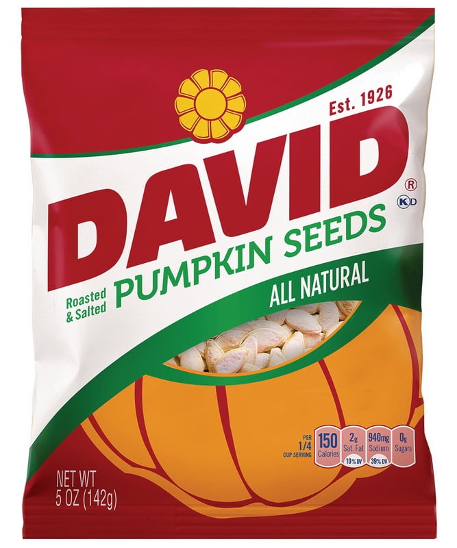 (Price/Case)David Pumpkin Seeds 5 Ounce 12 Per Case