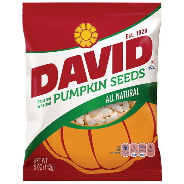 (Price/Case)David Pumpkin Seeds 5 Ounce 12 Per Case