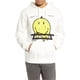 thumbnail image 1 of Elevenparis Hombre Landino Smiley Sudadera con capucha blanca S, 1 of 2