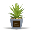 thumbnail image 1 of Nothing Try Nothing Have Art Deco  Fashion Fake Pineapple Flower Pot Vase Mini Decor, 1 of 3
