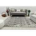 thumbnail image 4 of Mason Brooks Ryder KN30A Moonless Night Moroccan Tribal Gray Area Rug, 2'6" x 4', 4 of 7