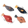 thumbnail image 6 of Kripyery Cat Squeaky Toys Soft Realistic Simulation Fish Pet Chewing Molar Interactive Toys Bite-resistant Plush Kitten Squeak Toys for Pet, 6 of 8