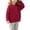 Red, variant on Annhoo Kids Knit Sweaters for Girl Crew Neck Oversized Soft Warm Trendy Pullover Kids Fall School Outfit Shirts