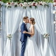 thumbnail image 2 of Joqmia Wrinkle-Free Backdrop Curtain,2-Panel Fabric Drapes for Wedding, Party, Photography Background, 2 of 6