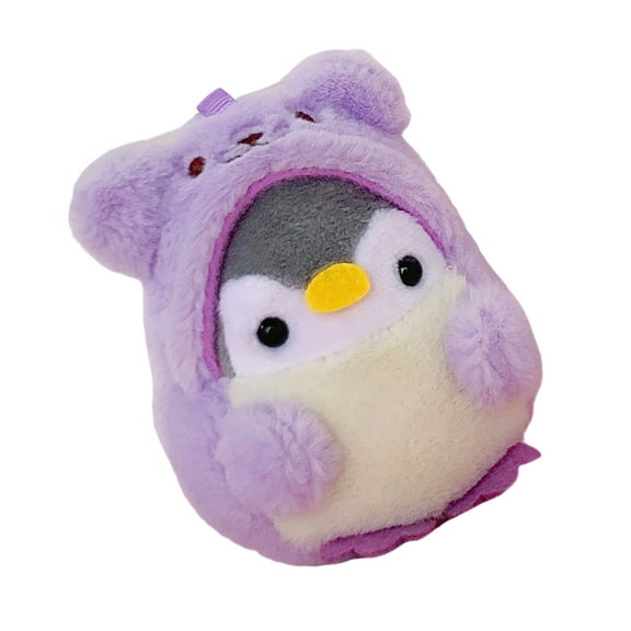 RUISINERY Penguins Doll Keychain Bag Pendant Charm Plush Doll Toy Car Keychain Christmas Gifts Phone Ornaments for Womens Girls