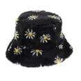 thumbnail image 1 of Sombrero de pescador con estampado sintética para negro Sunnimix sombrero de pescador de mujer, 1 of 6