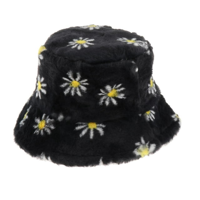 Sombrero de pescador con estampado sintética para negro Sunnimix sombrero de pescador de mujer