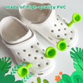 thumbnail image 2 of 10pcs Cartoon Ear Shoe Charms, Mini Shrek Ears Shoe Charms For Crocs, Perfect Cartoon Gift For Croc Clog Sandals, 2 of 5