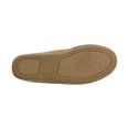 thumbnail image 6 of Pamir Men's Genuine suede Faux Fur Lined Slip on Moccasin Slippers Indoor Outdoor Tan 15M US, 6 of 9