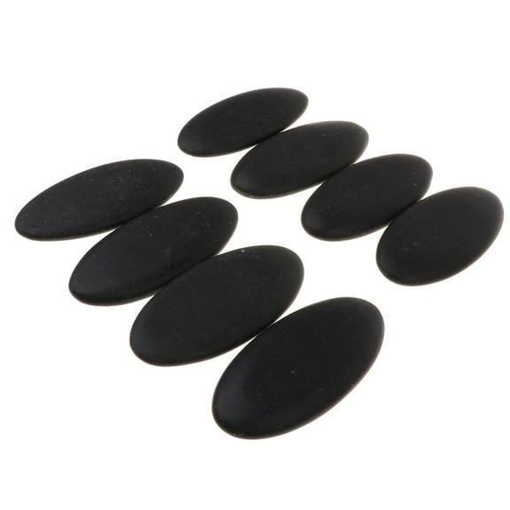8 Pcs Large Spa Hot Rocks Relaxing Massage , Chinese Health Exercise Release Massage