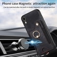 thumbnail image 5 of Dteck for iPhone XR Case Wallet with Card Holder,Ring Stand,Wrist Strap,RFID-Blocking PU Leather Protective Magnetic Flip Cover, Black, 5 of 10