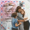 thumbnail image 2 of Personalized Dear Mom "Love and Cherish" Fleece Blanket-50x60, 2 of 2
