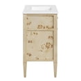 thumbnail image 4 of Elysian 36" Wood Bathroom Vanity in White Burl, 4 of 17