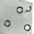 thumbnail image 5 of Ambesonne Retro Grommet Curtain, Polka Dots Classic, 50" x 63", Almond Green, 5 of 6