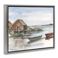 thumbnail image 3 of Stupell Industries Rustic Lodge Rowboats on Shore Gray Floating Frame Canvas Art, 31 x 25, by Ethan Harper, 3 of 8
