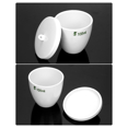 thumbnail image 4 of Porcelain Crucible With Lid, 100Ml Capacity, for School, Laboratory, 6 Pack, 4 of 8