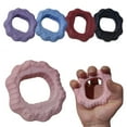 thumbnail image 4 of Hyasfey Silicone Hand Grip Strengthener Finger Exerciser Ergonomic Grip Strength Trainer Ring Arthritis Hand Therapy Rehabilitation Workout Equipment, 4 of 7