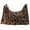 As Shown, variant on Sensethe Leopard Clutch Bag PU Shoulder Envelope Evening Handbag Small Crossbody Bag