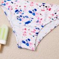 thumbnail image 5 of REORIAFEE Girls 2 Piece Swimsuit Sets Sport Tankni Top and Bikini Bottom Watercolor Print Beachwear Swimwear Wide Strap Bathing Suits High Waist Quick Dry 2024 Fashion Clothing, 5 of 7