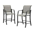 thumbnail image 3 of Patio Festival Metal 11-Piece Outdoor Dining Set in Black/Gray, 3 of 8