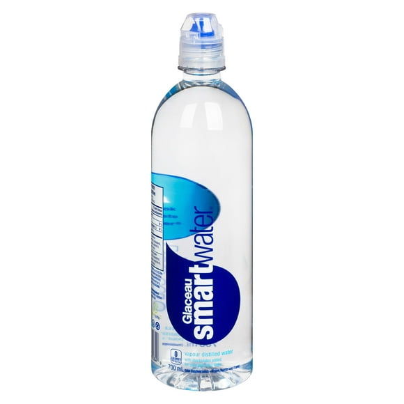 Glacéau smartwater, bouteille de 700 mL avec bouchon sport 700 ml