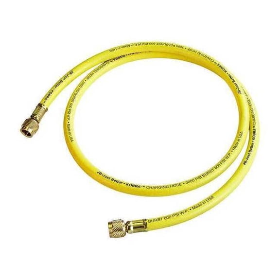 Jb Industries Charging/Vacuum Hose,60 In,Yellow CL6-60Y