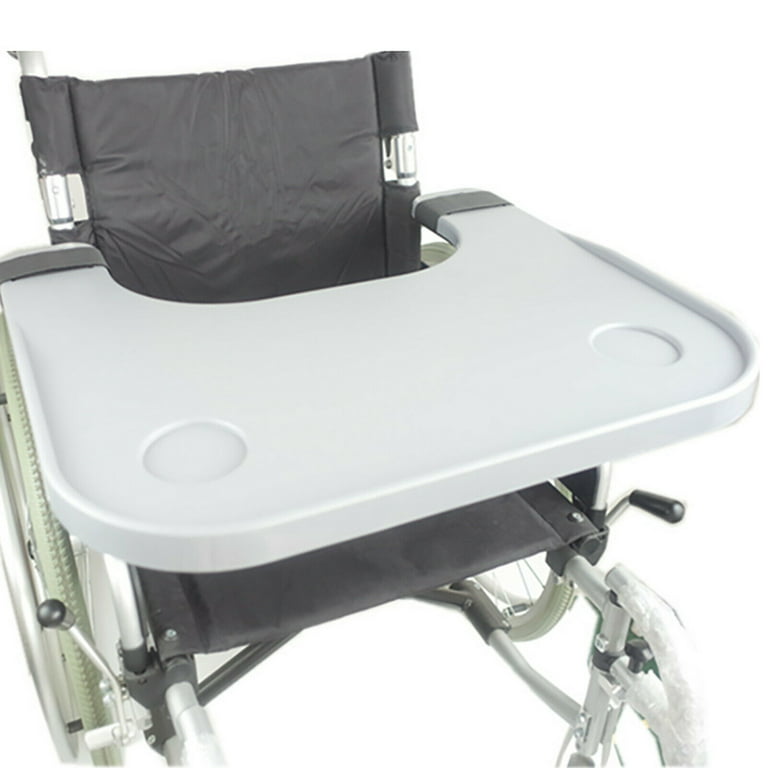 Wheelchair Lap Tray, Universal Trays Desk With Cup Holder Detachable W –  BABACLICK