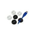 thumbnail image 1 of Pack of 6 Adhesive Cable Ties, 1 of 3
